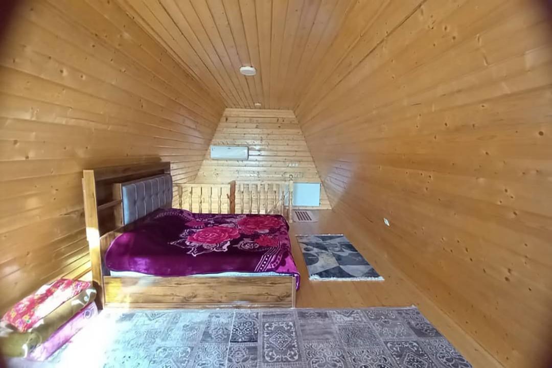 کلبه چوبی جنگلی دوبلکس یکخوابه محبی تالش - رشت
